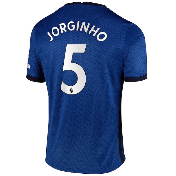 Maglia Chelsea NO.5 Jorginho Prima 20/21 Blu